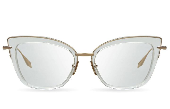 Dita Women's Amorly Glasses White Gold VGF136579 USA